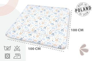 Totsy Baby Alfombra Bebe Acolchada Plegable - Mant