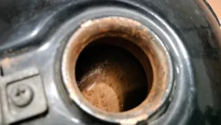 Depósito Yamaha SR 250 Special Negro