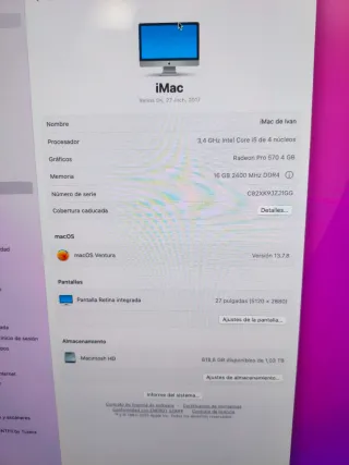 iMac 27 Retina 5K