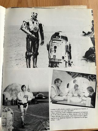 Libro de rodaje Star wars