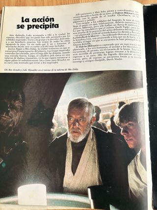 Libro de rodaje Star wars