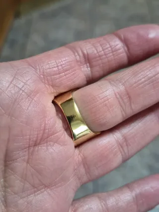 Anillo Vintage Chapado en Oro