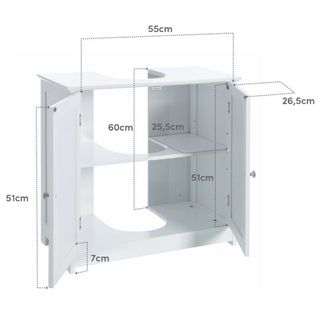 Mueble bajo lavabo DESPERFECTO EN ESQUINA