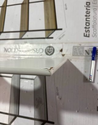 Mueble bajo lavabo DESPERFECTO EN ESQUINA