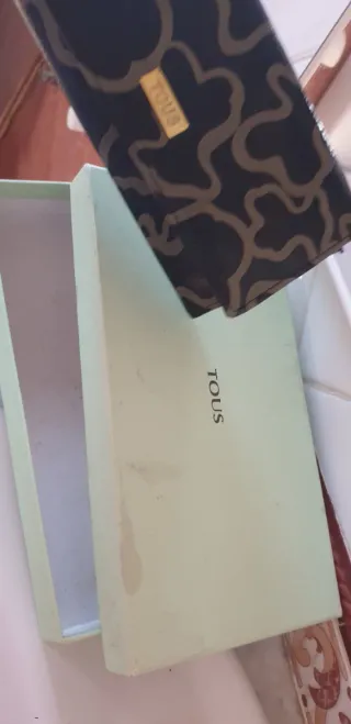 Monedero Tous Negro y Dorado