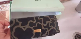 Monedero Tous Negro y Dorado