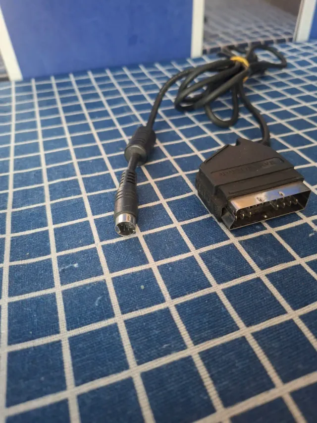 MEGADRIVE 2 ORIGINAL CABLE RVB SCART OFICIAL