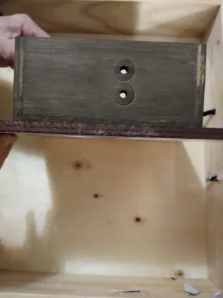 Caja para esfera de reloj de pared