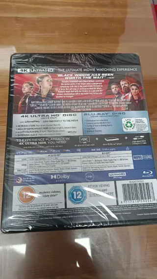 Black Widow 4K UHD + Blu-ray Marvel Studios