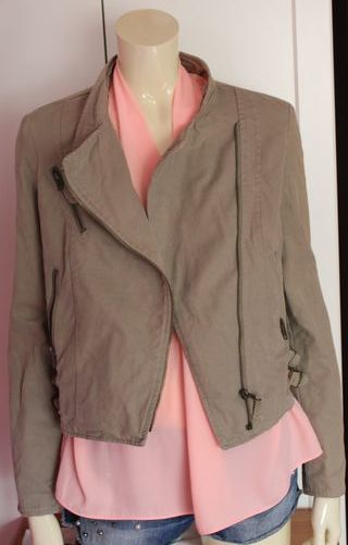 Chaqueta Biker Mango
