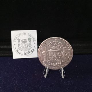 8 Reales 1821 Fernando VII México JJ