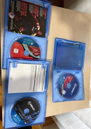 Lote FIFA 19, 20 y 22 PS4