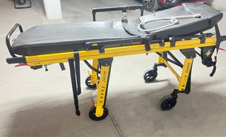 Camilla ambulancia profesional plegable con ruedas