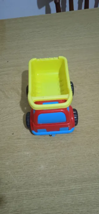 Camioncino Giocattolo Bimbi Rosso Blu Giallo