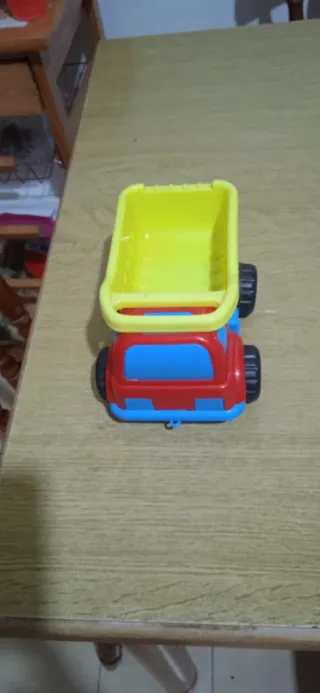 Camioncino Giocattolo Bimbi Rosso Blu Giallo