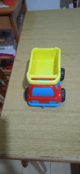 Camioncino Giocattolo Bimbi Rosso Blu Giallo