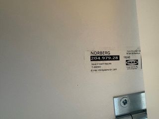 Escritorio Estantería IKEA Blanco. Modelo NORBERG.