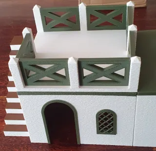 Casa para Belén Playmobil con trastero
