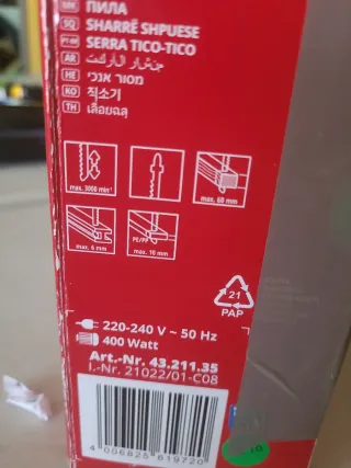 Sierra de calar Einhell TC-JS 60/1