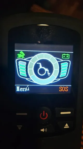 Silla de ruedas eléctrica plegable