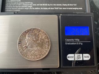 8 reales Carlos IV, 1789