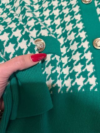 Maglioncino MAX & LAP verde panna bottoni