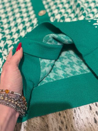 Maglioncino MAX & LAP verde panna bottoni