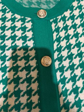 Maglioncino MAX & LAP verde panna bottoni