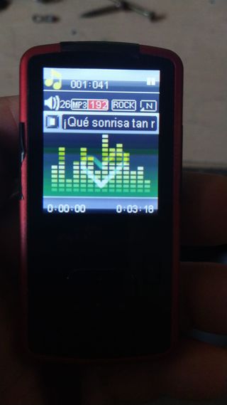 Reproductor MP4 Energy Sistem Slim + Auriculares