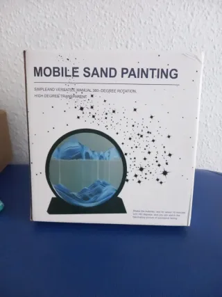 Arte móvil de arena. NUEVO.