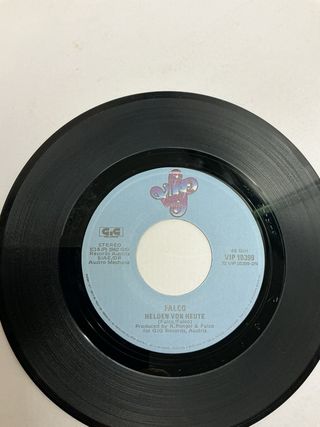 Falco 45 giri Der Kommissar