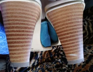 Zuecos de piel Contakto 69 tacón