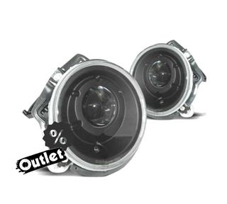 KJ FAROS MERCEDES CLASE G W463 89- FONDO NEGRO LOOK AMG G65