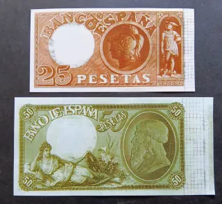 2 Billetes Banco de España 1899