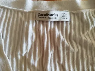 Rebeca Stradivarius Crema Talla L