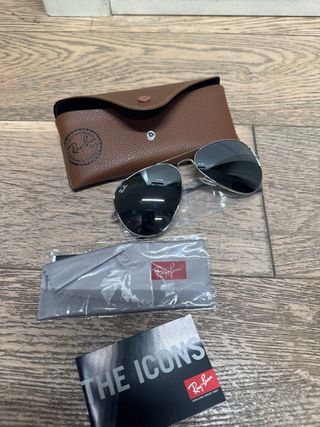 Occhiali Ray-Ban Aviator Argento