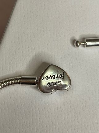 Conjunto Pulsera, Anillo Corazón y charn Mom