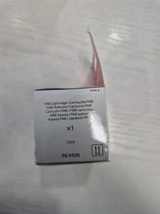 Cartucho Tinta Canon PG-545XL Negro