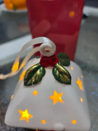 Lanterna di Natale in porcellana