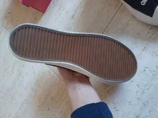 Zapatillas cuero niña T.38