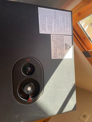 Estufa de gas negra Apenas uso Comprada este año