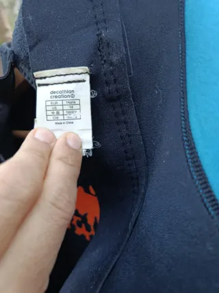 Traje de neopreno verano