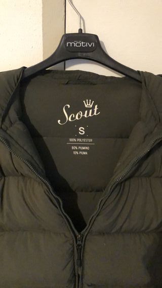 Piumino SCOUT Verde Militare 90% Piumino