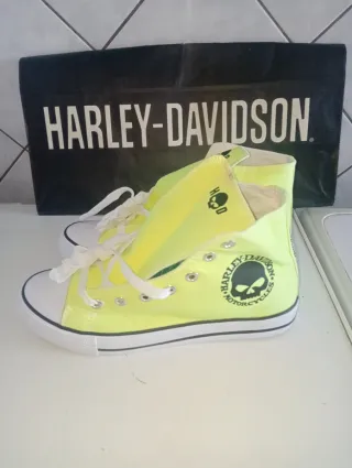 Scarpe Harley Davidson Giallo Fluo Tg 42