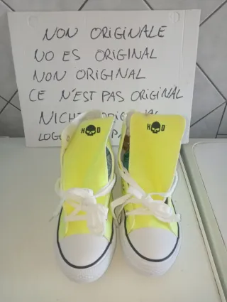 Scarpe Harley Davidson Giallo Fluo Tg 42