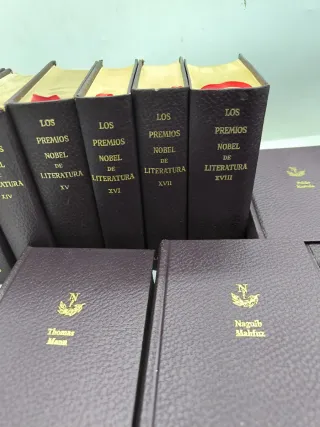 Los premios Nobel de Literatura 5€ unidad