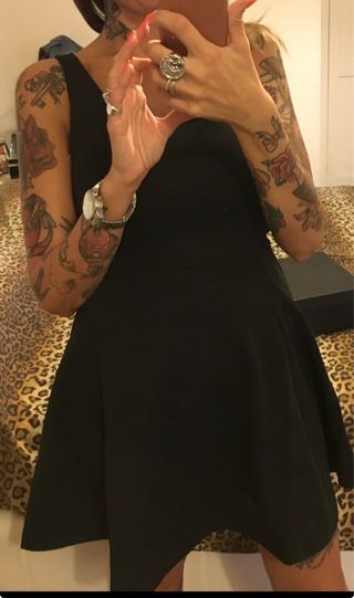 Mini abito H&M nero tg 38