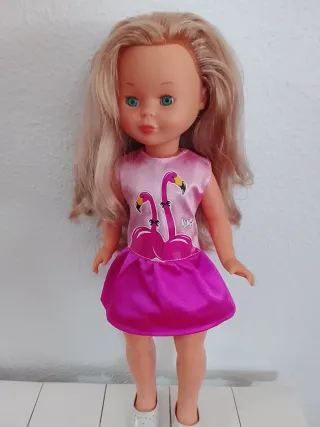 Vestido Nancy Flamencos Rosa