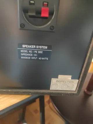 Altavoces Samsung PS 550E 40W