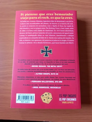 Lemmy: La autobiografía (Es Pop Ensayo) (Spanis...